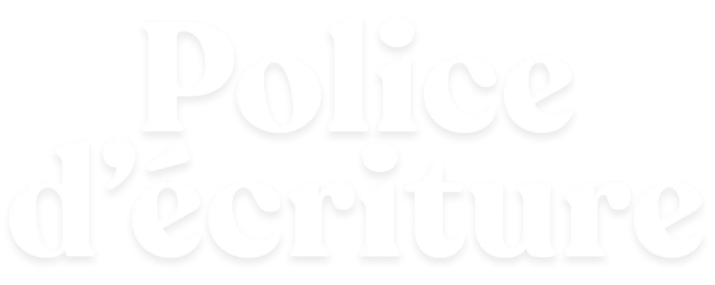 Police d’écriture